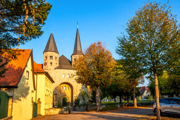 Fototapeta na wymiar Stiftskirche, Bad Wimpfen, Deutschland 
