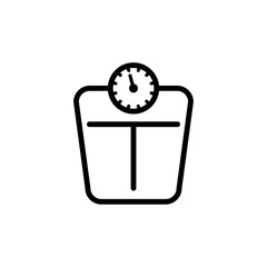 Floor scales icon design trendy