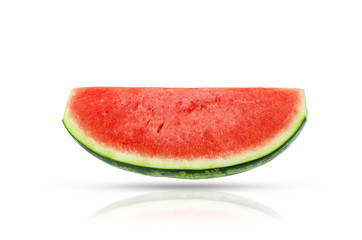  watermelon isolated on white background.
