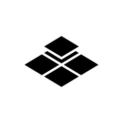 Floor tile icon design trendy