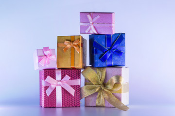 Gifts and gift boxes beautifully Packed
