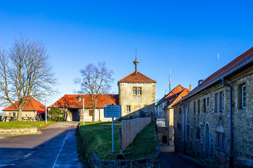 Festung Hohenasperg, Asperg, Baden-Württemberg, Deutschland 