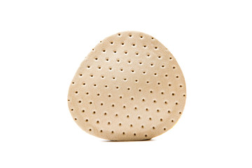 Flat foot pads isolated on white background