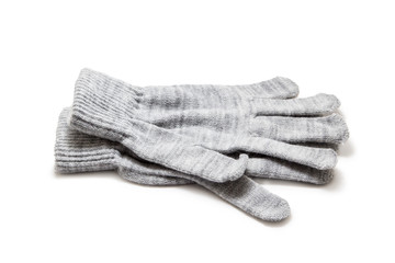 Work gloves isolated on white background