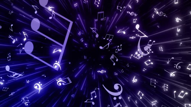 music abstract background song notes