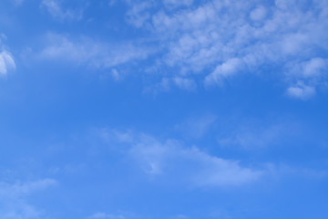  white cloud with blue sky background 