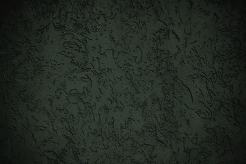 Concrete wall. Dark grunge surface concrete. Gray dark concrete with a lot of small dips. Abstract Background texture, element design. Copyspace for text