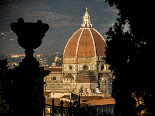 Fototapeta premium Italia, Firenze, la cpola del Duomo.