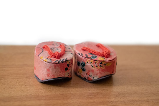 ぽっくり下駄のハンドメイド小物