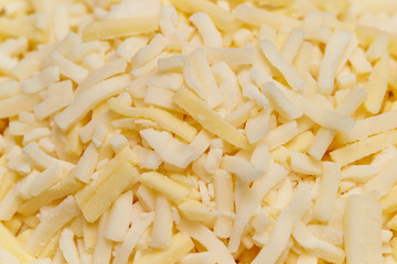 Mixed cheese for pizza ingredient 