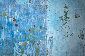 rusty metal dirty wall