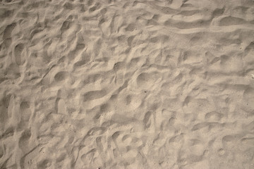 Fototapeta na wymiar Full frame shot of sand on a beach