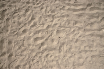 Full frame shot of sand on a beach