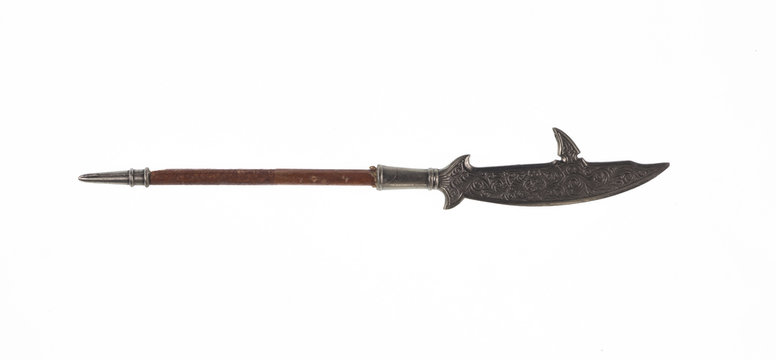 poleaxe isolated on a white background