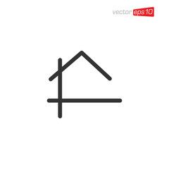 Home and House Logo Icon Vector