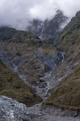 Fox Glacier. South Island. new Zealand. Mountains. 
