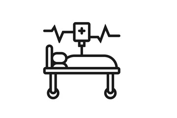 patient icon vector