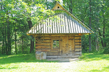 Stare drewniane zabytkowe domy © Patdrig Torc