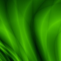 Leaf abstract background green wave nature pattern