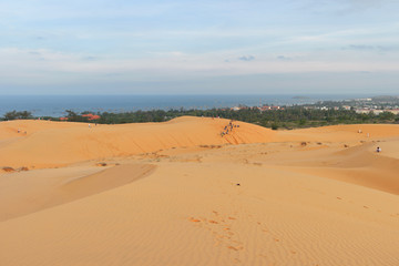 red sand desert of Vietnam
