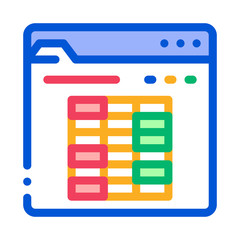 Player Table Betting And Gambling Icon Vector Thin Line. Contour Illustration