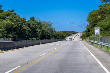 Fototapeta na wymiar Costa Rica. Modern highway.