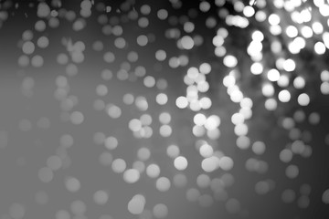 Abstract Background, bokeh of lights on black background