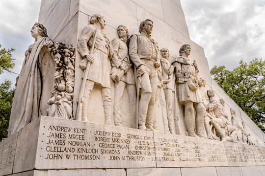 Alamo Heroes Cenotaph Memorial San Antonio Texas