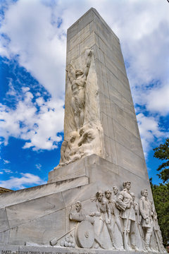 Alamo Heroes Cenotaph Memorial San Antonio Texas