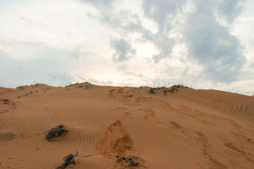 red sand desert of Vietnam