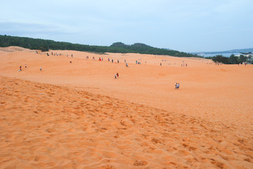 red sand desert of Vietnam