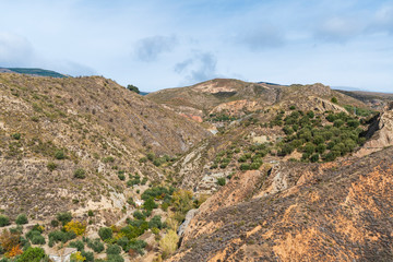 Place of Montenegro in the Alpujarra Spain