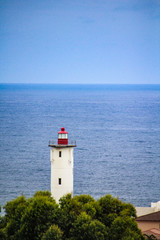 Fototapeta na wymiar Small coastal Lighthouse