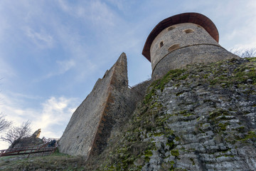 Castle of Somosko on the border of Hungary and Slovakia