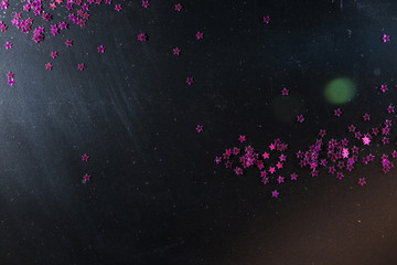 abstract background with stars