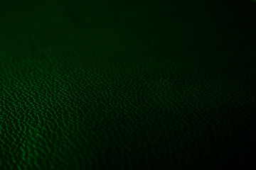 Texture cuir vert menthe foncé très sombre grainé