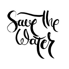 Hand lettering grunge card with textured handcrafted doodle letters in retro style