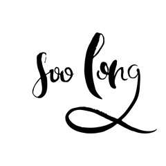 Hand lettering grunge card with textured handcrafted doodle letters in retro style