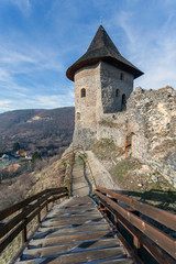 Fototapeta premium Castle of Somosko on the border of Hungary and Slovakia
