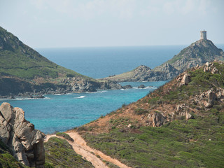 die küste von Korsika