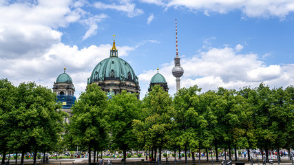 View of city Berlin
