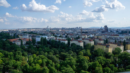 Fototapeta na wymiar view of city Vienna