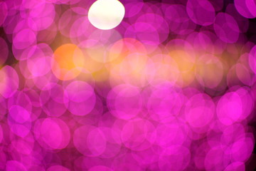 Tokyo,Japan-January 6, 2020: Deep Bokeh Christmas illumination in Tokyo