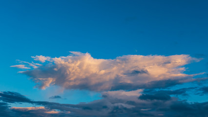Obraz premium blue sky and clouds