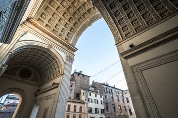 Fototapeta premium Basilica di Sant'Andrea, Mantova, Italy