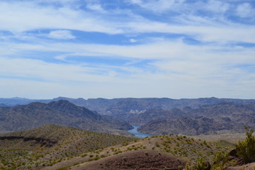 Scenic View of the Colorado River in Southern Nevada