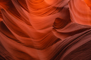 Textures et formes, à la découverte d'antilope Canyon dans le Grand Ouest Américain