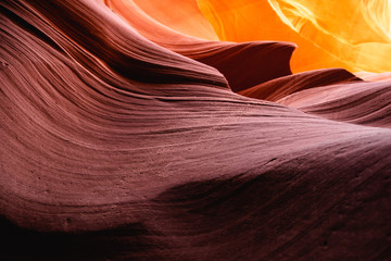 Courbes et textures, Ombres et lumières à Antelope Canyon - Grand Ouest Américain