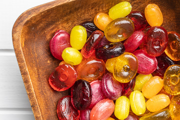 Sweet colorful candies.