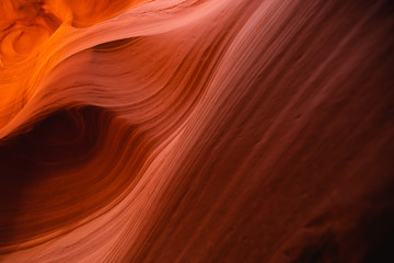 Courbes et texture &agrave; Antelope Canyon - Grand Ouest Am&eacute;ricain